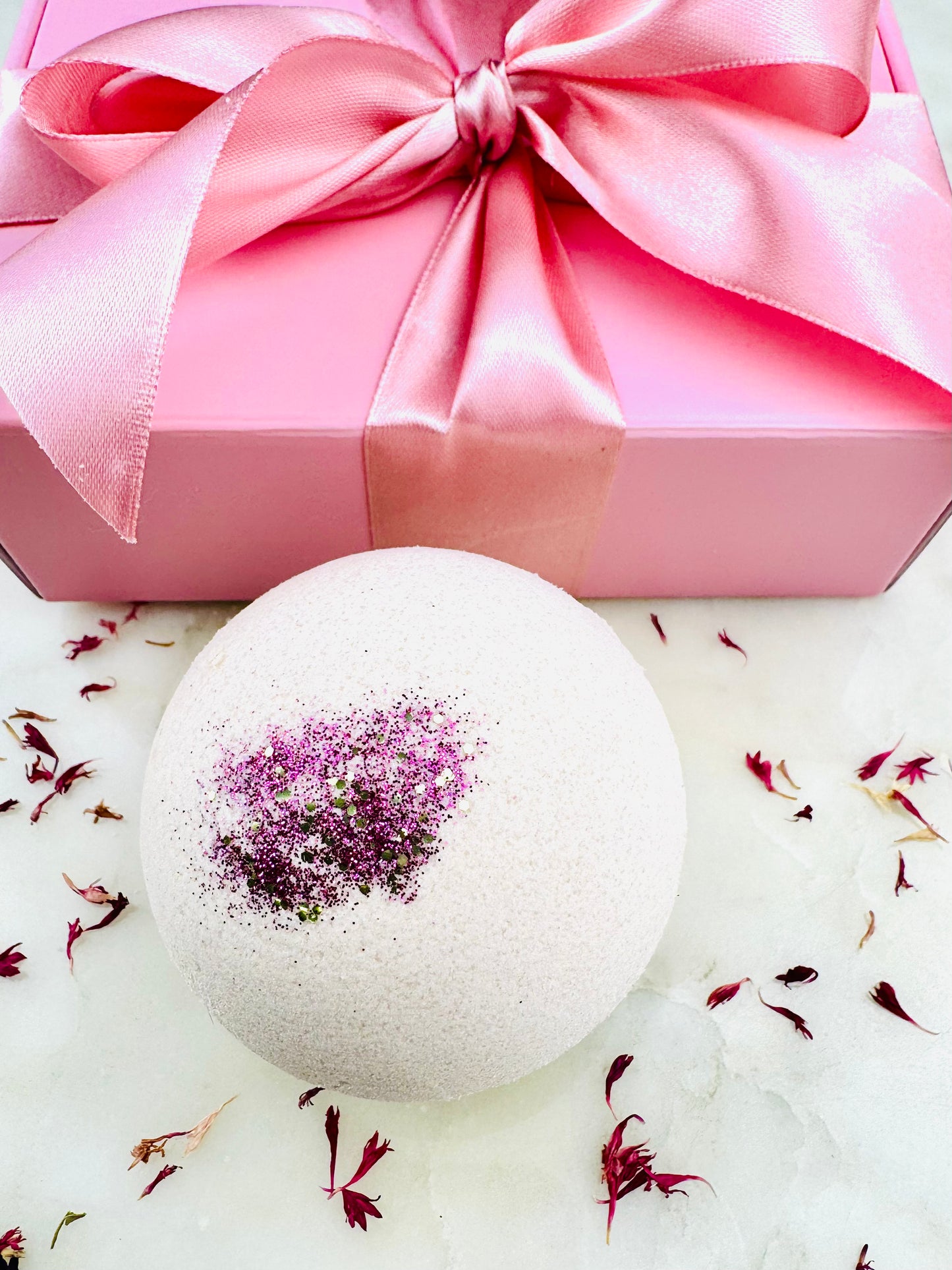 Bath Bomb - Apricot Rose Scented
