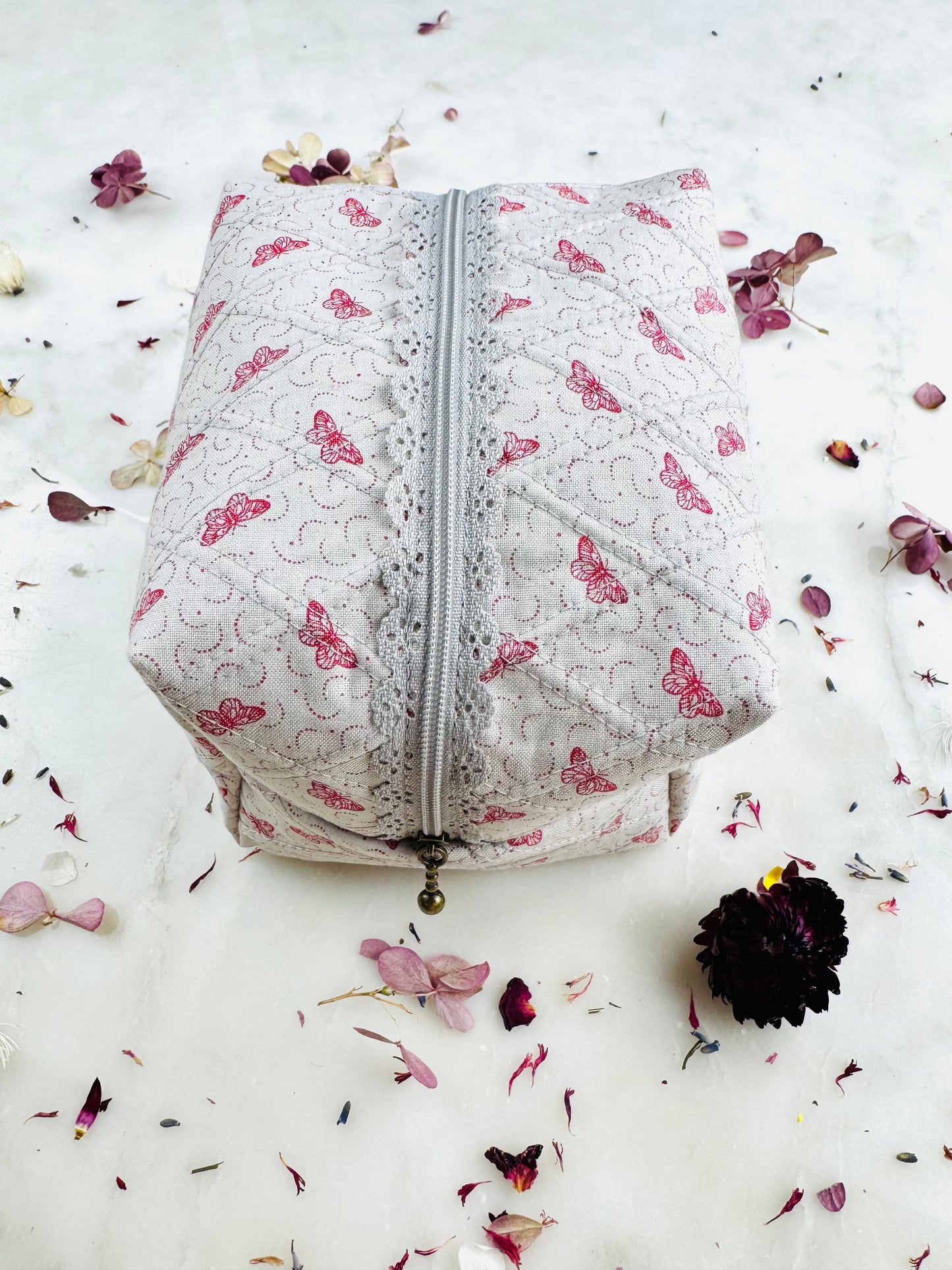 Beauty Bag - Pink Butterfly