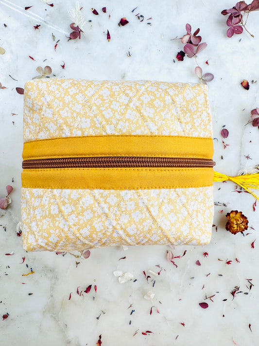 Beauty Bag - Mellow Yellow!
